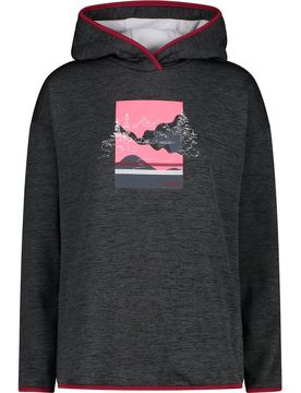 Fix Hood Damen Kapuzensweater, schwarz D44