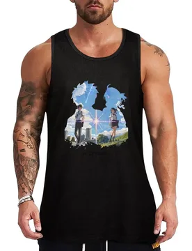 Kimi no na wayour name. Tank Top Logo Free Print Tank Top Casual Graphic Sleeveless - Aliexpress - FashionsVida