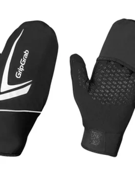RUNNING THERMO WINDDICHTER TOUCHSCREEN HANDSCHUH schwarz XL - GripGrab - FashionsVida