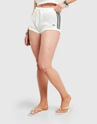 Womens Pantaloncino Crochet - Bianco, bianco bianco Donna taglia 2XL