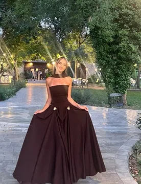 Lena Customized Luxury Prom Dresses Elegant Evening Party Dresses Luxury 2025 A-line Sleeveless Chiffon Robe De Cocktail Femme - Aliexpress - FashionsVida