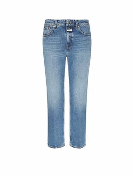 Jeans Straight Fit MILO blau 29 damen