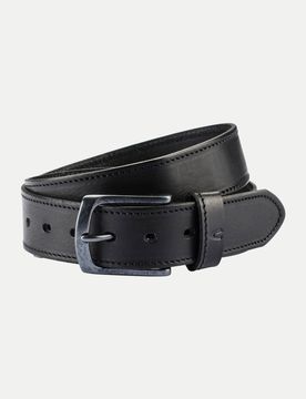 Gürtel aus Leder Schwarz XXL