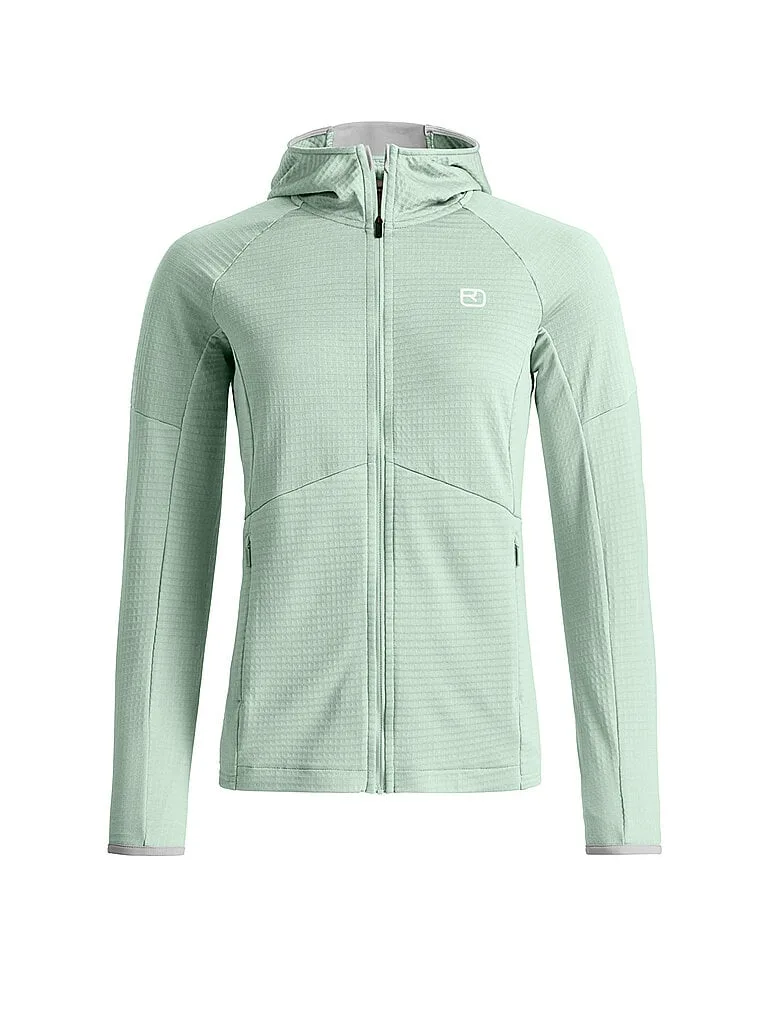 Damen Fleecejacke Light Grid hellgrün XL W - Ortovox - FashionsVida