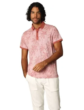 Polo A Maniche Corte Tiki Dust Pink L - Deeluxe - FashionsVida