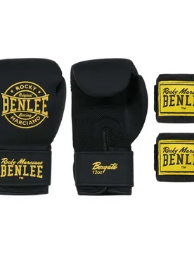 Coffret De Boxe Starter Boxgate Black / Yellow 10 oz