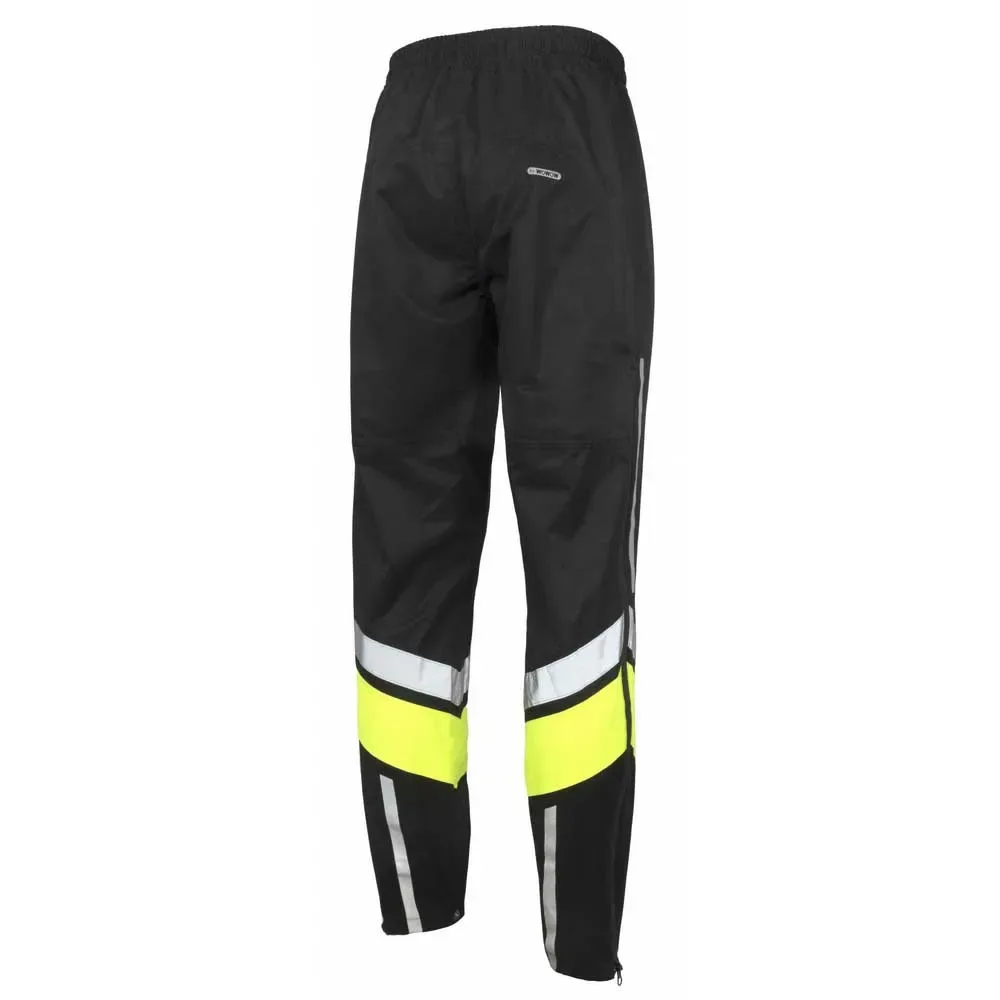 Pantaloni Fuji Rain Black / Fluo / Reflective - Wowow - FashionsVida