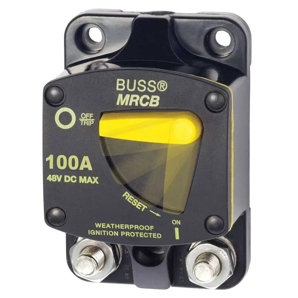 Thermal Circuit Breaker Switch 100a Black One Size unisex - Blue Sea Systems - FashionsVida