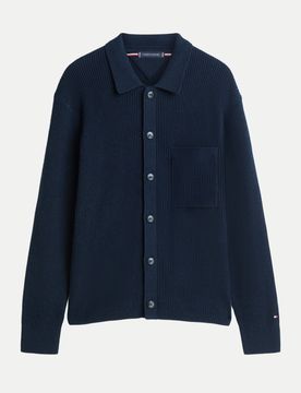 Tommy Hilfiger Strickjacke Blau L