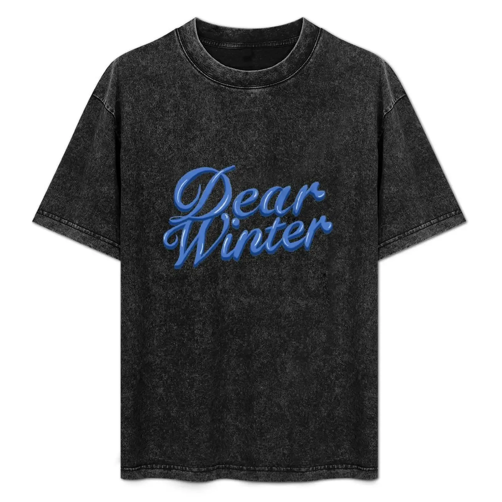 Dear Winter T-Shirt Basic Short Sleeve Cotton Blend T-Shirt - Aliexpress - FashionsVida
