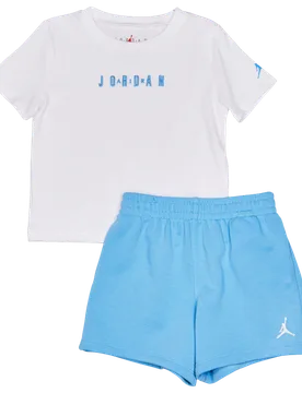 Wordmark Emb Unisex Tracksuits - White - Size 9 - 12 Months - Cotton Jersey - White - Size: 9 - 12 Months - Jordan - FashionsVida