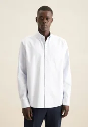 Regular Casual Hemd Gestreift Blau 48