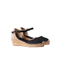 Espadrillas Con Zeppa Romina Black EU 39