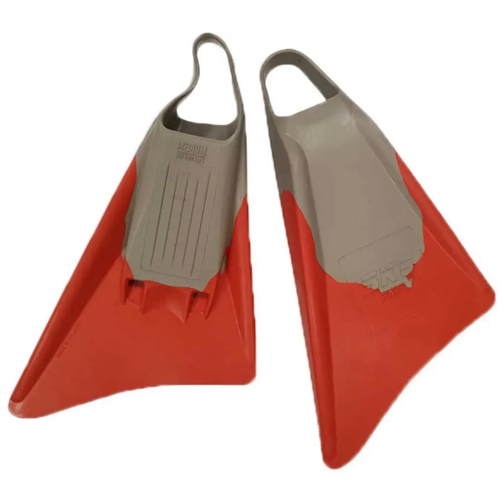 Surf Fins Red / Grey EU 40-41 unisex - Seland - FashionsVida