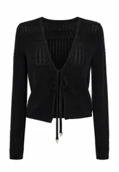 Cardigan in filo Akep