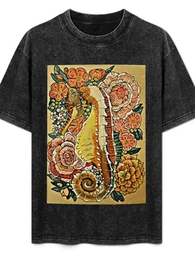 Seahorse T-Shirt Daily Casual Short Sleeve Tee Shirt - Aliexpress - FashionsVida