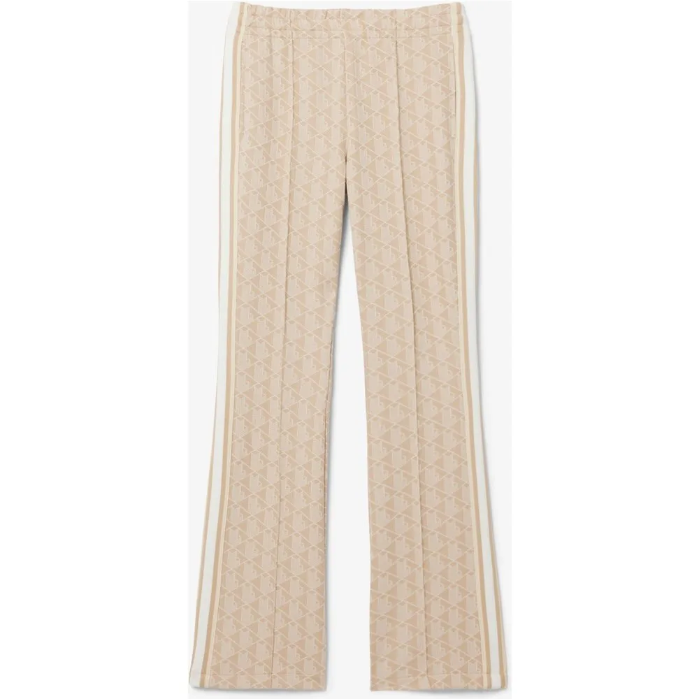 Pantalón de mujer de chándal acampanado con monograma - Lacoste - FashionsVida
