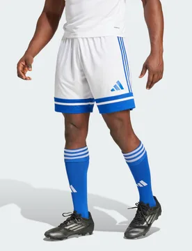 Squadra 25 Pantaloni Corti XS White / Royal Blue - Adidas - FashionsVida