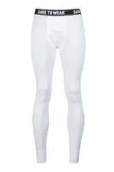Mens 1 Pack SOCKSHOP Lightweight Long Johns White Extra Large - White - Size: Extra Large