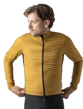 Giacca Pacr Windproof Lightweight Mustard Yellow - GripGrab - FashionsVida