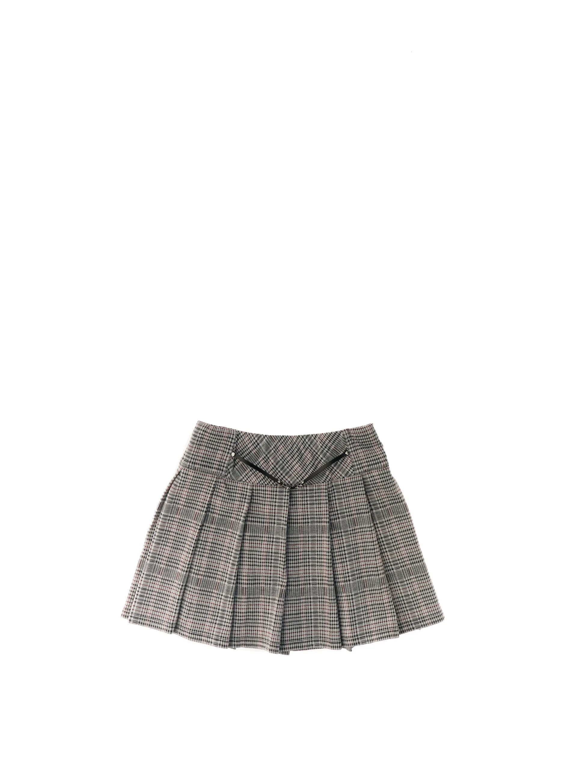 Gonna a pieghe JUNIOR GRIGIO 8 - Liu jo - FashionsVida