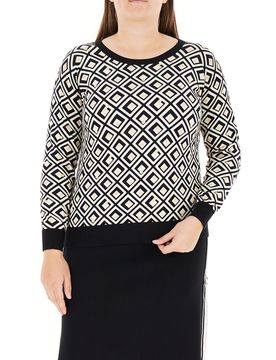 Maglia misto viscosa NERO S