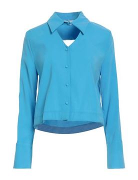 Hemd Damen Azurblau 32,34,36,38,40 Damen