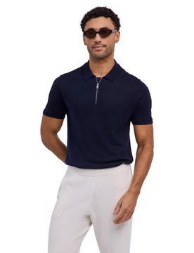 FALKE Silk Linen Herren Polo Shirt