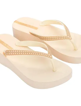 Infradito Mesh Xi Beige / Beige / Gold EU 40