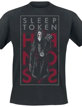 T-Shirt - Hypnosis - M - für Männer - Größe M - schwarz - Lizenziertes Merchandise! - Männer - male - Sleep Token - FashionsVida