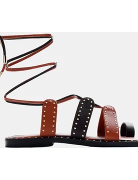 Sandalias piel tachas by Maria G. De Jaime - Gioseppo - FashionsVida