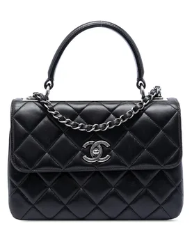 Small Quilted Lambskin Trendy CC Top Handle Flap - Chanel - FashionsVida