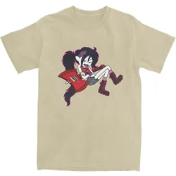 Rocking Guitar Graphic Tee Short Sleeve Cotton Round Neck Casual Summer T-Shirt