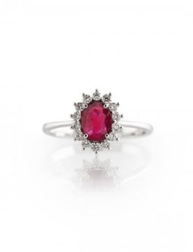 Anello Donna Diamanti Rubino ACPQ54R