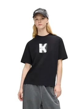 T-shirt à Manches Courtes B1w17055 Black S - Karl Lagerfeld Jeans - FashionsVida
