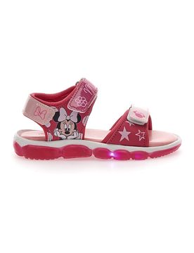 Sandali con Velcro Fucsia Minnie 17308 30
