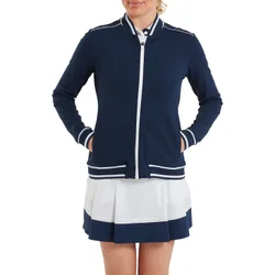 FootJoy Jacke Track, navy/weiss l