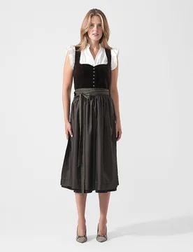 Dirndl KLARISSA braun 44 damen - Wenger - FashionsVida