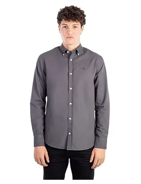 Chemise à Manches Longues 664128 Grey XL