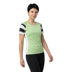 Game 3 Short Sleeve T-shirt Fair Green/Black/White XS