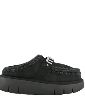 Stivali donna - bounce clog metal logo - nero