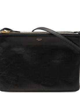 Large Lambskin Trio Crossbody - Celine - FashionsVida