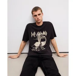 Camiseta manga corta licencias música DEF LEPPARD