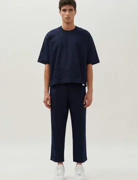 T-Shirt Uni Blau S - Seidensticker.com - FashionsVida