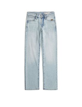 Jeans Straight Fit G-STRAIGHT WMN azul claro 30/L32