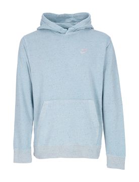 Felpa Cappuccio Uomo Club+ Revival Hoodie Baltic Blue