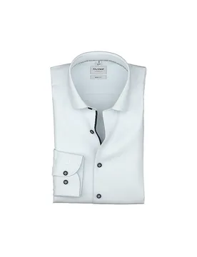 Chemise Body Fit bleu clair 40 - Olymp Level Five - FashionsVida