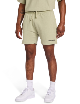 Darkside Herren Kurze Hosen - Grün - Größe XL - Baumwoll-Frottee Green XL