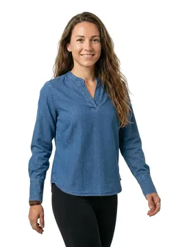 Blusa A Maniche Lunghe Beth Indigo XL