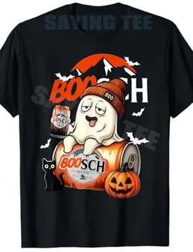 Boo Ghost Halloween Beer Party Drinking Spooky Season Men T-Shirt Y2k Funny Drinker Graphic Outfit Short Sleeve Saying Tee Tops - Aliexpress - FashionsVida